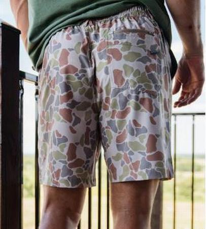 Burlebo Everyday Shorts - Driftwood Camo