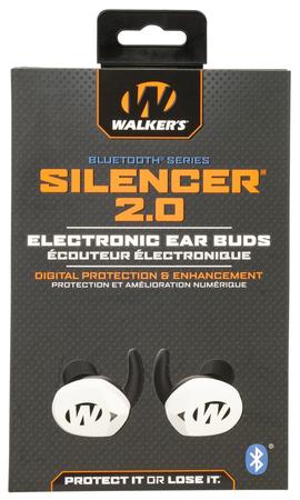 Walker's Silencer 2.0 | In The Ear | White | Adult