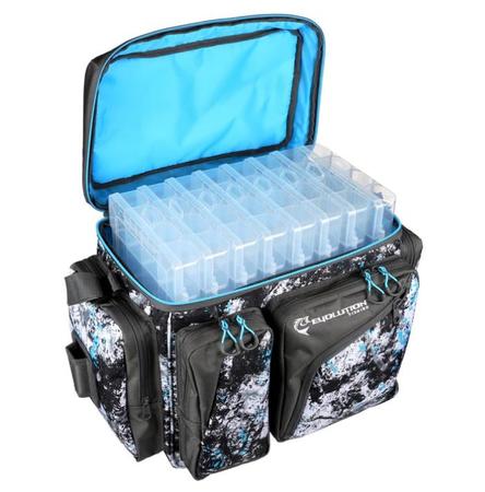 Evolution Largemouth XL 3700 Tackle Bag - Quartz Blue