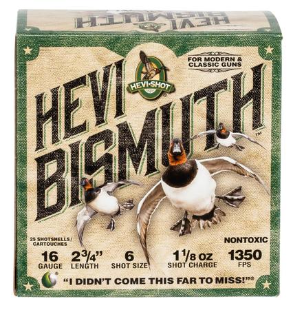 HEVI-Shot HEVI-Bismuth Waterfowl 16 Gauge 2.75