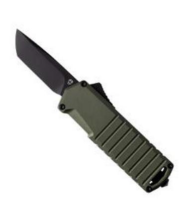 Tekto A2 Badger Od Green Handle/Black D2 Steel