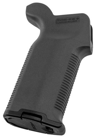 Magpul MAG532-BLK MOE-K2+ Grip Black Polymer with OverMolded Rubber Textured Finish Fits AR-15/AR-10/M4/M16/M110/SR25