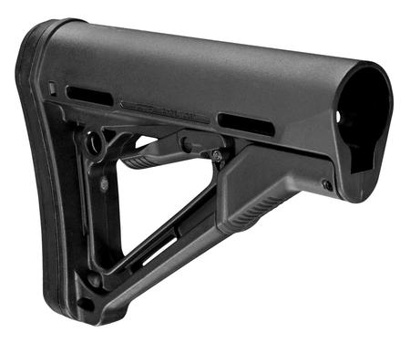 Magpul CTR Carbine Stock Black Synthetic for AR-15, M16, M4 with Commercial Tube (Tube Not Included)