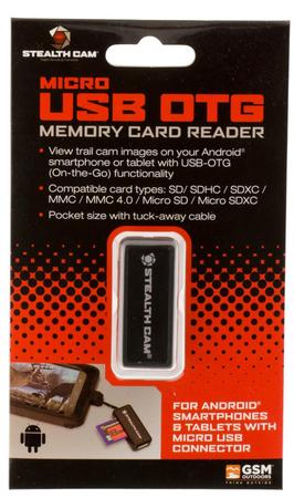 Stealth Cam Memory Card Reader | iOS or Android