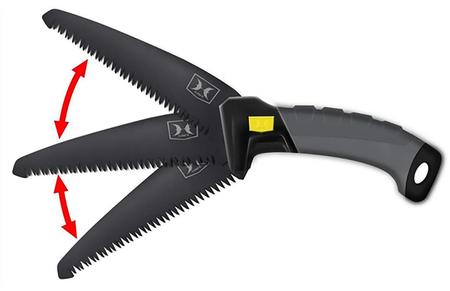 Hawk HWKPBSAW Pruning Saw Fixed TiN SK5 High Carbon Steel Aluminum 11