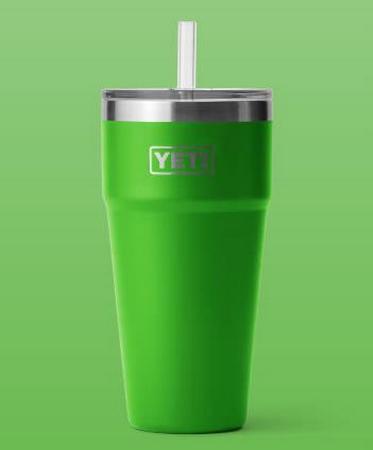 Yeti Rambler 26 Oz Straw Bottle | Camp Green