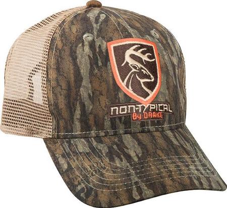 Drake Non-Typical Logo Camo Mesh Back Cap