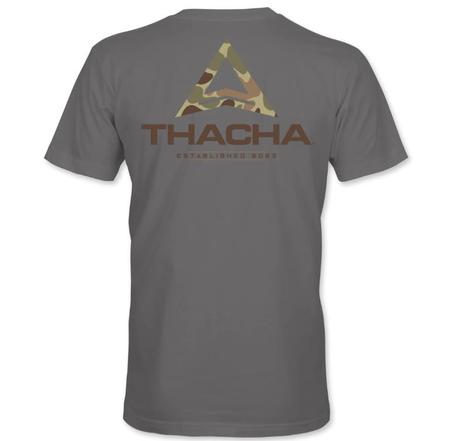 Thacha Camo Logo Short Sleeve Tee