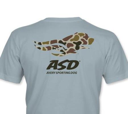 Avery Sporting Dog Camo Logo Short Sleeve Tee