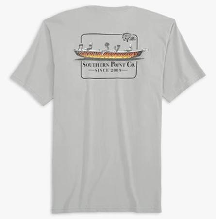 Southern Point Men's Trout Boat Tee