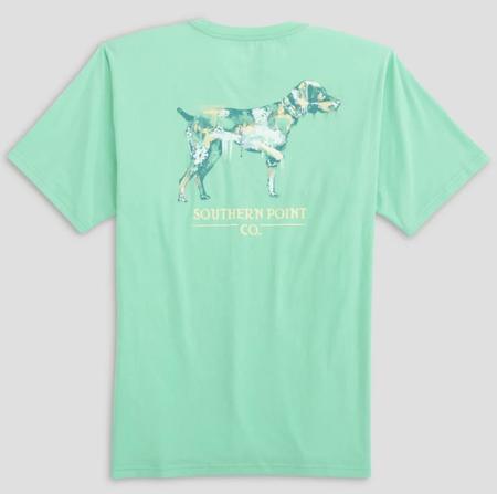 Southern Point Men's Watercolor Greyton Tee