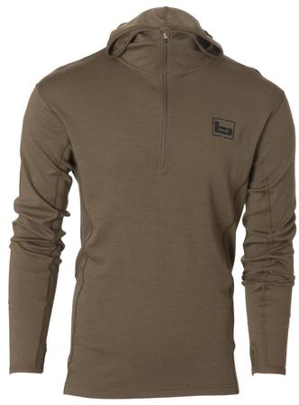 Banded Base Merino Wool Hoodie Pullover 180G or 230G (Multiple Color Options)