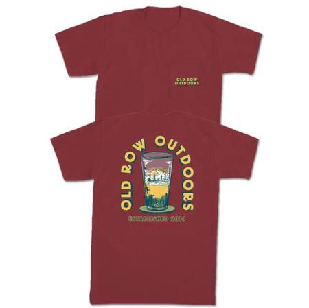 Old Row Pint Fishing Pocket Tee