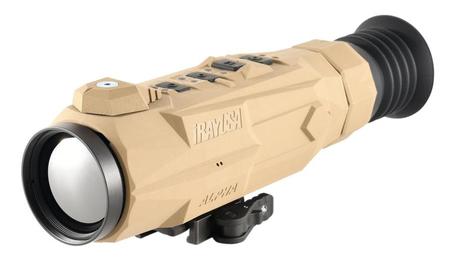 iRay USA IRAYRA50 RICO Alpha Thermal Rifle Scope Tan 3x 50mm Multi Reticle 4x Zoom 640x512, 50 Hz Resolution Features Rangefinder