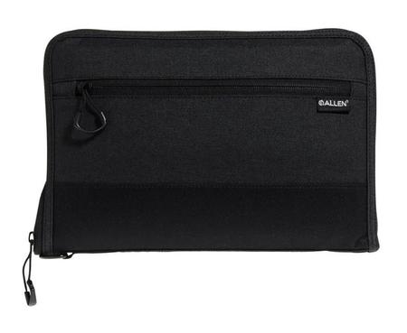 Allen 7758 Auto-Fit 2.0 Deluxe Handgun Case with Foam Padding, Knit Interior, Exterior Pocket & Black Finish for Most Full-Size Semi-Autos 11