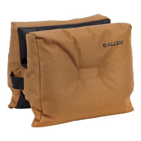 Allen X-Focus Filled Bench Shooting Rest & Bag | Coyote/Black