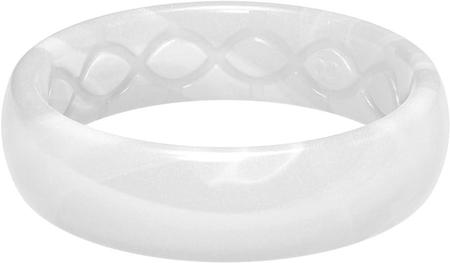 Groove Ventures Thin Pearl Silicone Ring