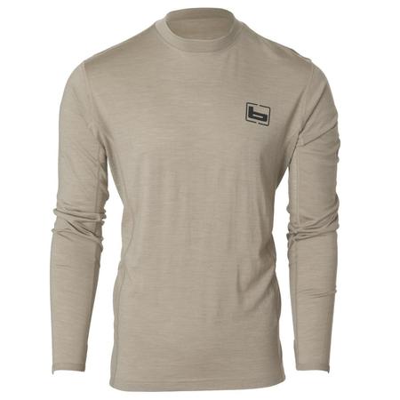 Banded Base Merino Wool Crew Top (Chocolate/230G & Light Chocolate/180G)