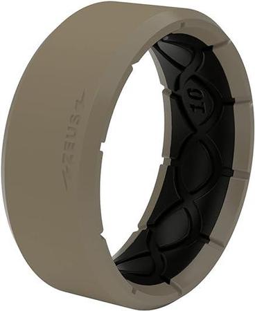 Groove Zeus Silicone Ring - Flat Dark Earth