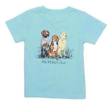 Properly Tied Youth SS Triple Dog Tee