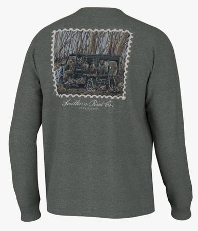 Southern Point Men's LS Kennel Up T Shirt