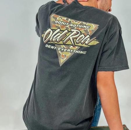 Old Row SS Camo Retro Triangle 2.0 Pocket Tee