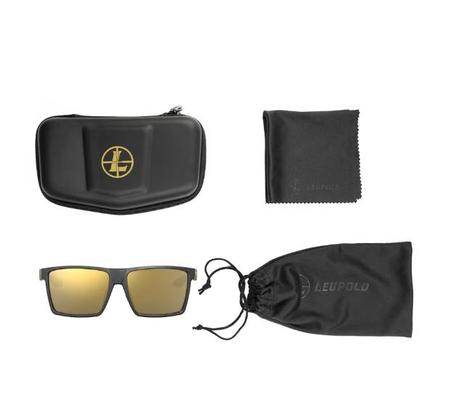 Leupold Performance Wear - Desoto | Bronze Mirror & Matte Black - Includes Carrying Case/Bag/Lens Cloth