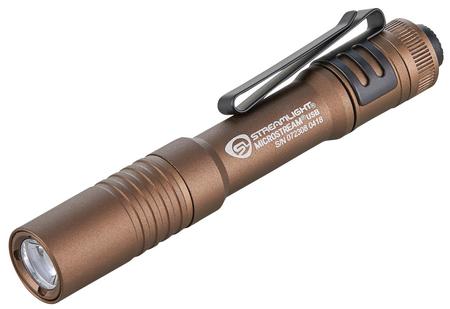 Streamlight Microstream USB Pocket Light - Coyote Aluminum