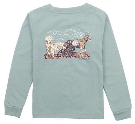 Properly Tied Infant Ls Hunting Dogs T Shirt