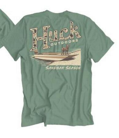 Huck Men's SS Sandbar Season T Shirt