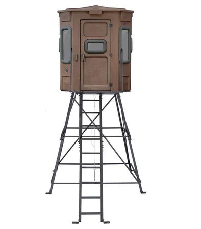 Titan Pro Blind Combo (Brown) With 8' Tower - Pick Up Only!