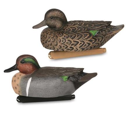 Zink Green Wing Teal Decoys Floater 6 Pack