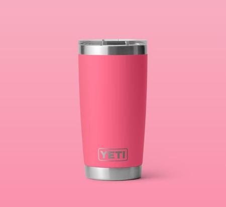 Yeti Rambler 20 Oz Tumbler | Tropical Pink - MagSlider Lid