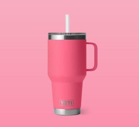 Yeti Rambler 35 Oz Straw Mug | Tropical Pink