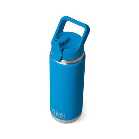 Yeti Rambler 26 Oz Straw Bottle Mug | Big Wave Blue