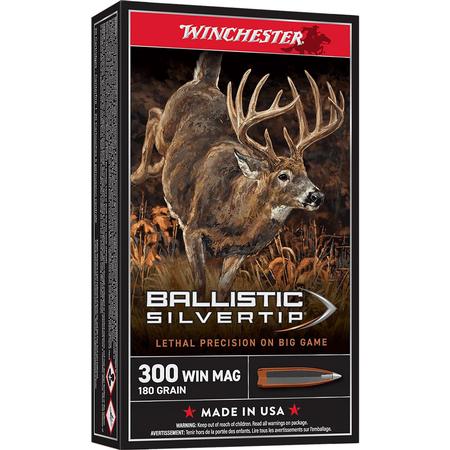 Winchester Ballistic Silvertip .300 Winchester Magnum 180 Grain | 20 Rounds