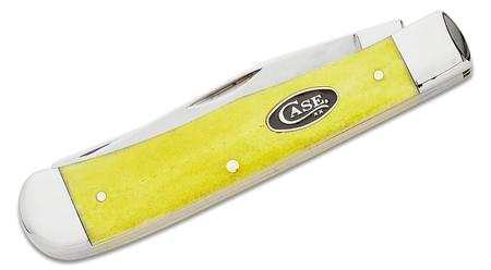 Case Trapper - Clip Point/Spey Blade - Yellow Bone