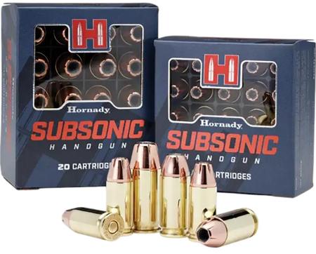 Hornady Subsonic 9mm Luger 147 Grain XTP JHP | 25 Rounds