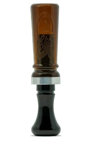 Elite Duck Calls Edge Double Reed - Bourbon/Black Poly