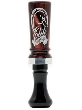 Elite Duck Calls Guide Series Edge Double Reed - Black Cherry/Black