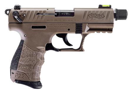 Walther Arms 5120753 P22 Q Tactical 22 LR 10+1 3.42