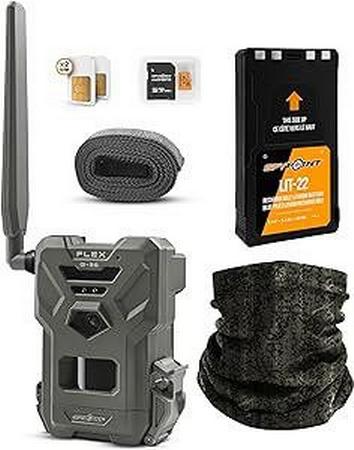 Spypoint Venture Package - FLEX-G36, LIT-22, 32GB Micro SD Card, Neck Gaiter