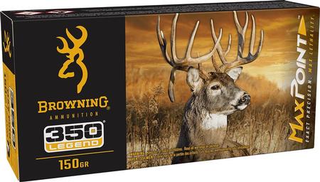 Browning Max Point 350 Legend 150 Grain | 20 Rounds