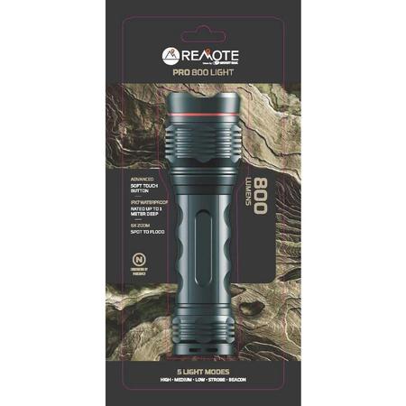 NBS Mossy Oak Remote Flashlight 800 Lumen