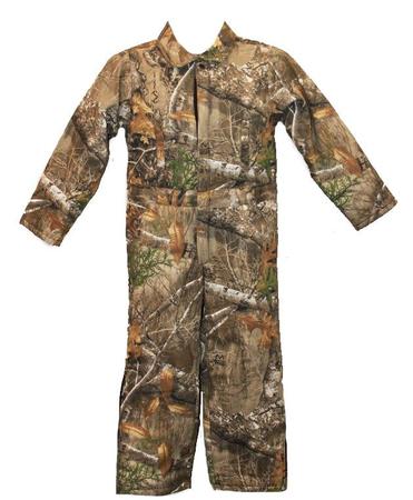 Pursuit Gear Youth Coveralls- Realtree Edge