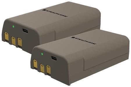 Stealth Cam FieldMax 5000 mAh Battery Pack - 2 Pack