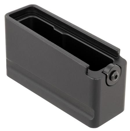 Warne Magazine Extension - Black Round Extension Compatible with PMAG AICS 762