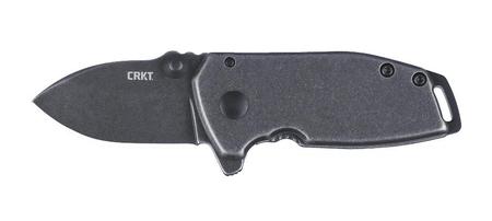 CRTK Squid Compact - Stonewashed 8Cr13MoV - Stainless Steel - Includes Pocket Clip