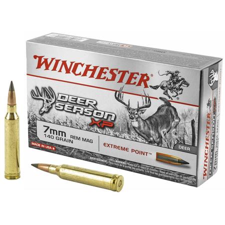 Winchester Deer Season XP 7mm Remington Magnum 140 Grain XPPT | 20 Rounds