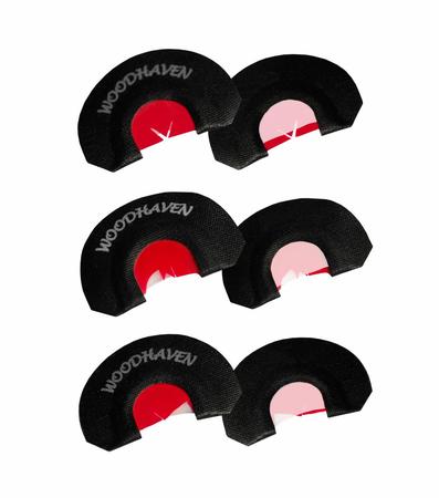 Woodhaven Red Ninja Mouth Calls - 3 Pack